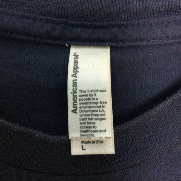 Harry Potter L Large 12 - 14 Top Tee T-Shirt Top Navy Hogwarts Short Sleeve EUC - Picture 4 of 5